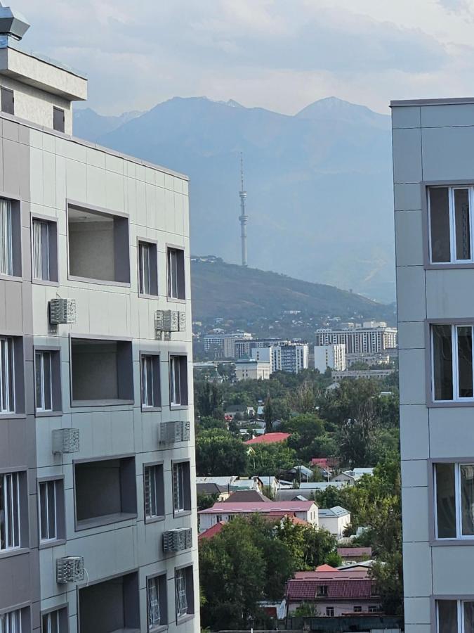 Deluxe Apartments Almaty Bagian luar foto